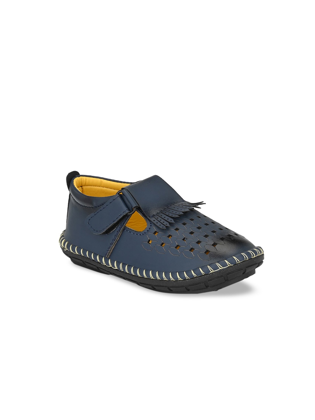 

TUSKEY Girls Blue Textured Sneakers