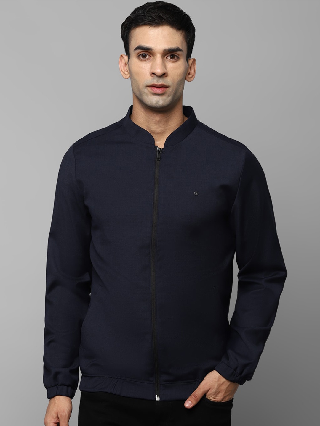 

Allen Solly Men Navy Blue Sporty Jacket