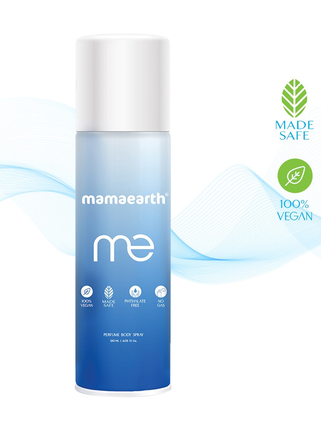 

Mamaearth ME Deodorant Body Spray - 120 ml, Blue