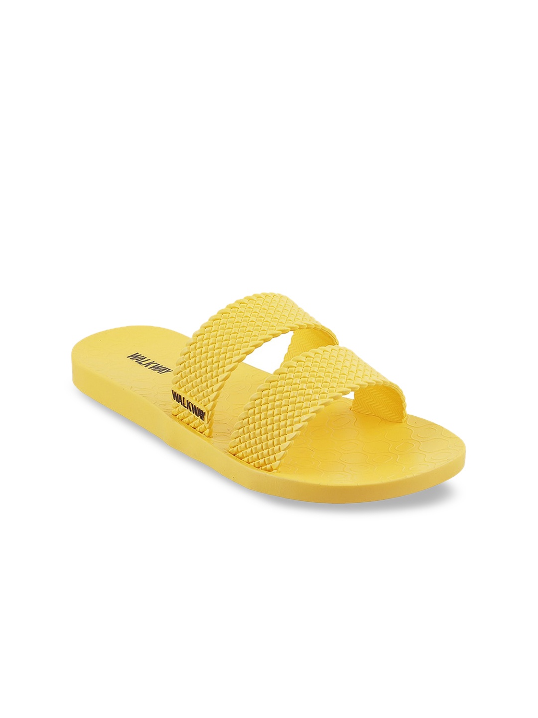

WALKWAY by Metro Women Yellow Open Toe Flats