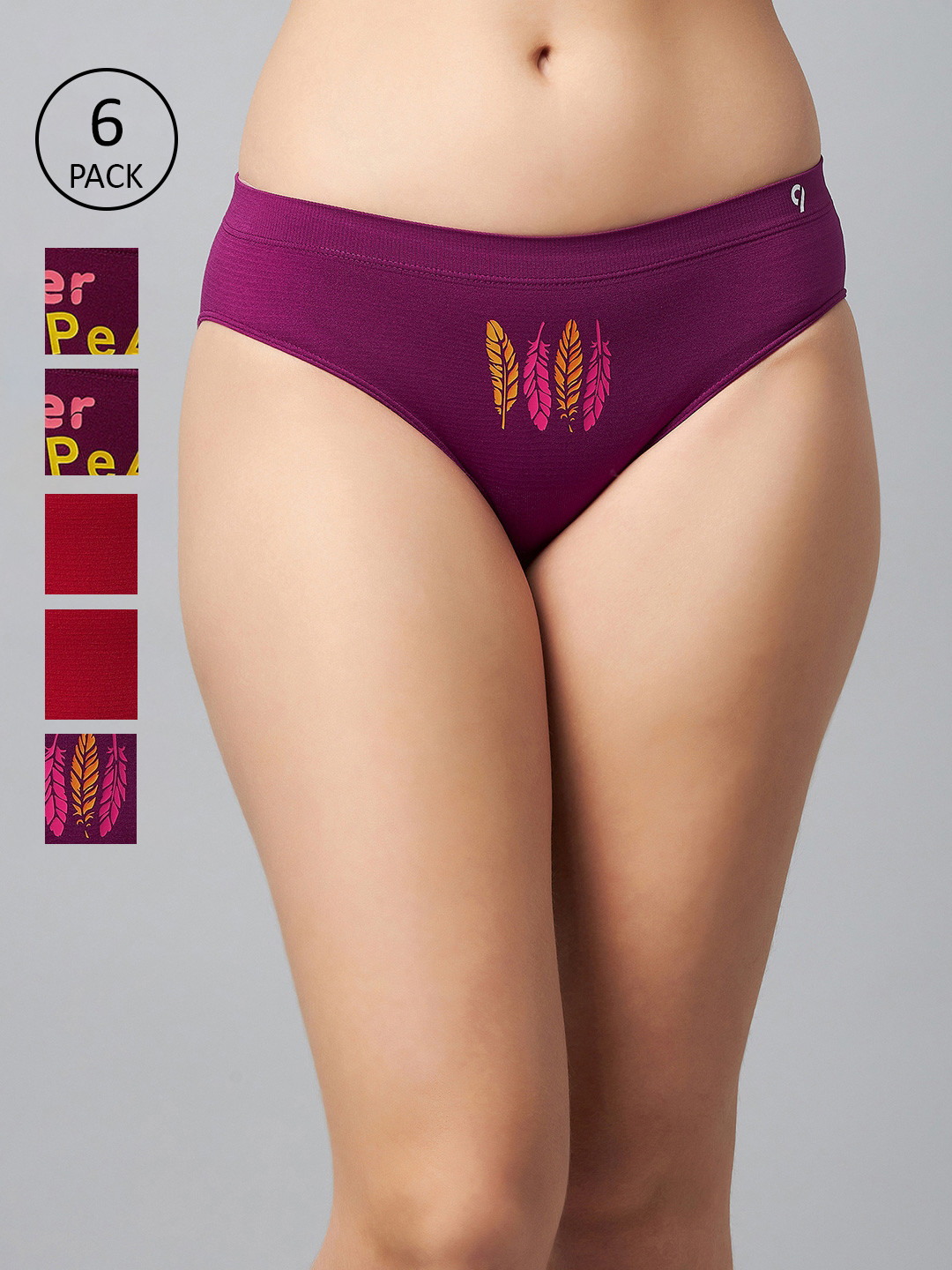 

C9 AIRWEAR Women Pack of 6 Assorted Bikini Briefs
