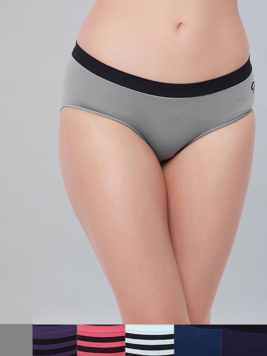 C9 AIRWEAR Women Seamless Pack Of 6 Assorted Bikini Briefs