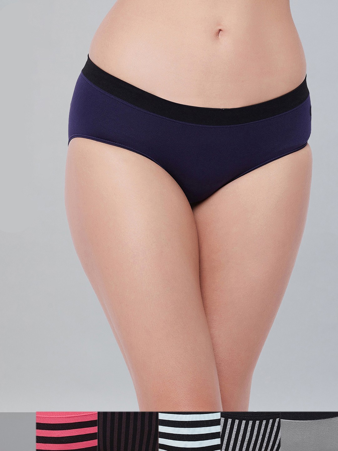

C9 AIRWEAR Women Pack Of 6 Assorted Seamless Bikini Briefs, Multi