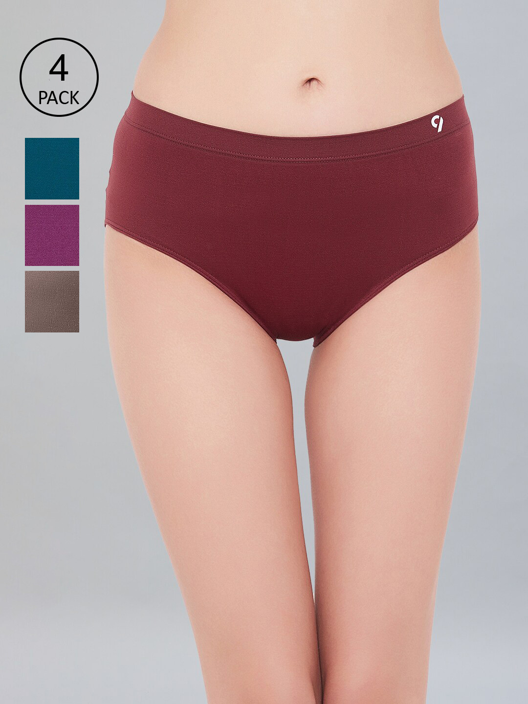 

C9 AIRWEAR Women Pack Of 4 Assorted Hipster Briefs