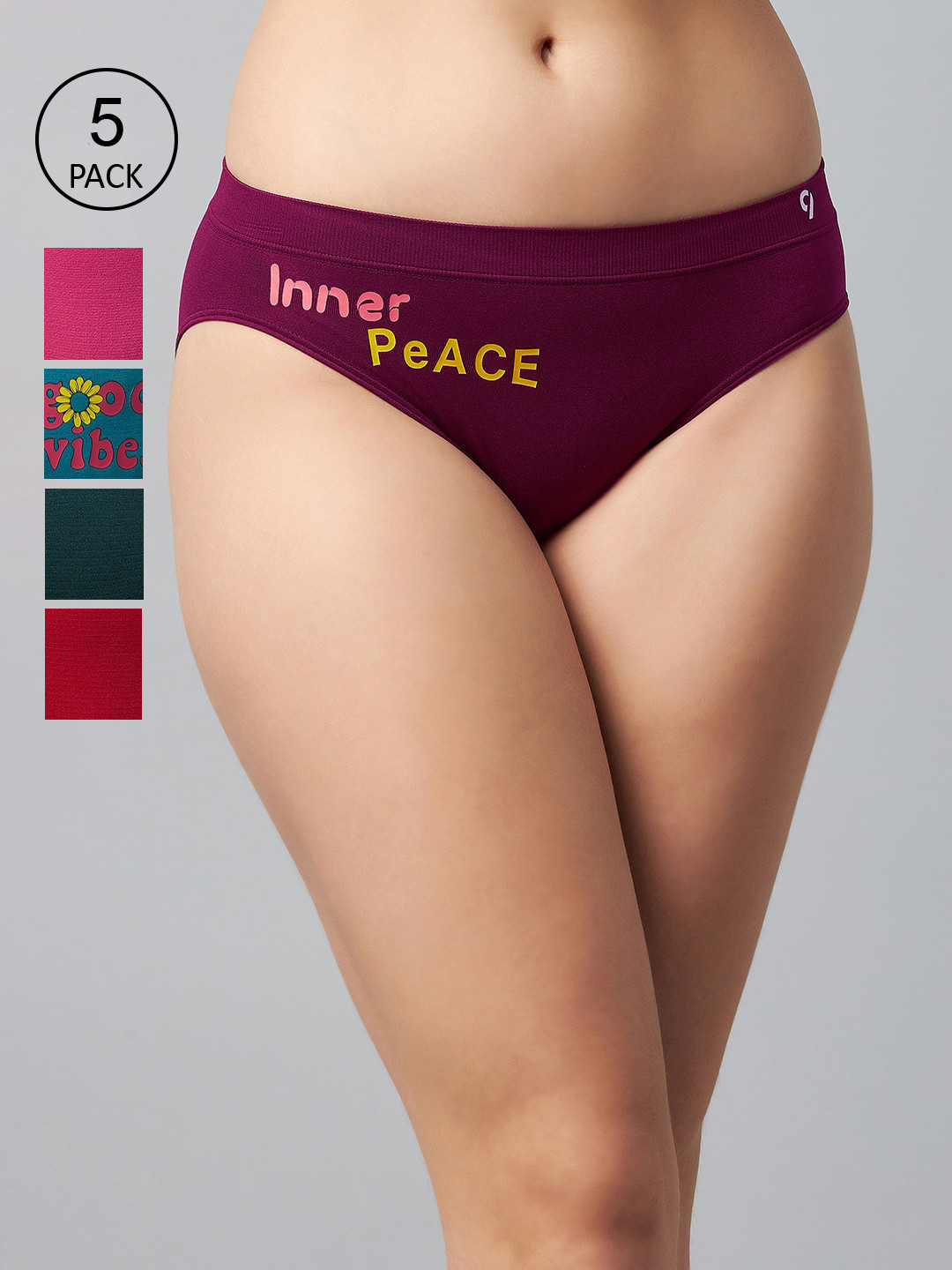 

C9 AIRWEAR Women Pack of 5 Assorted Bikini Briefs