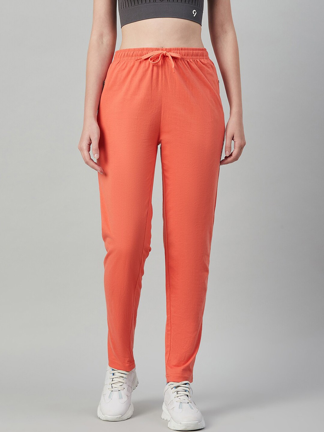 

C9 AIRWEAR Women Coral Solid Track Pant