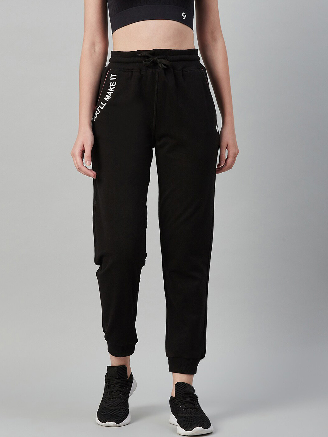 

C9 AIRWEAR Women Black Solid Joggers