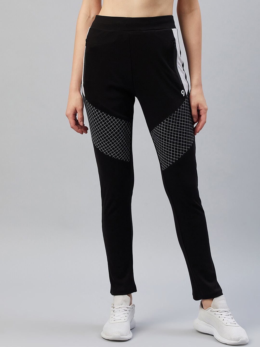 

C9 AIRWEAR Women Black Solid Track Pants