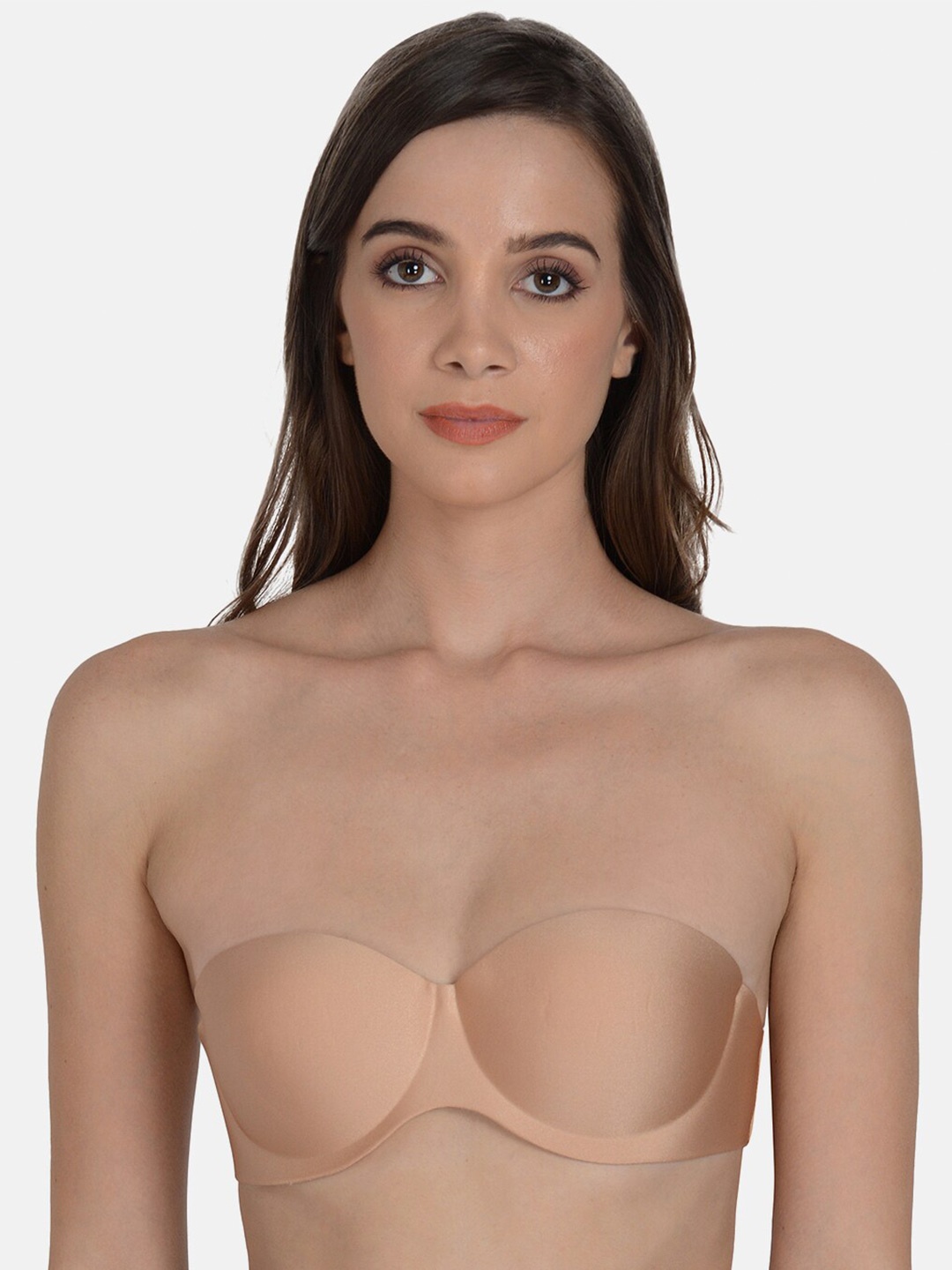 

mod & shy Beige Underwired Half Coverage Balconette Bra