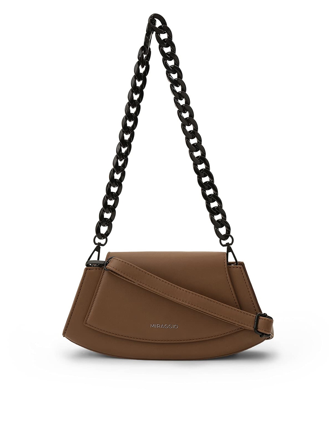 

MIRAGGIO Helene Shoulder Bag, Brown