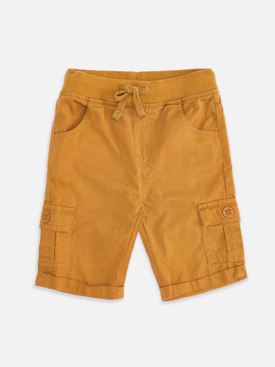 

Pantaloons Baby Boys Khaki Cargo Shorts