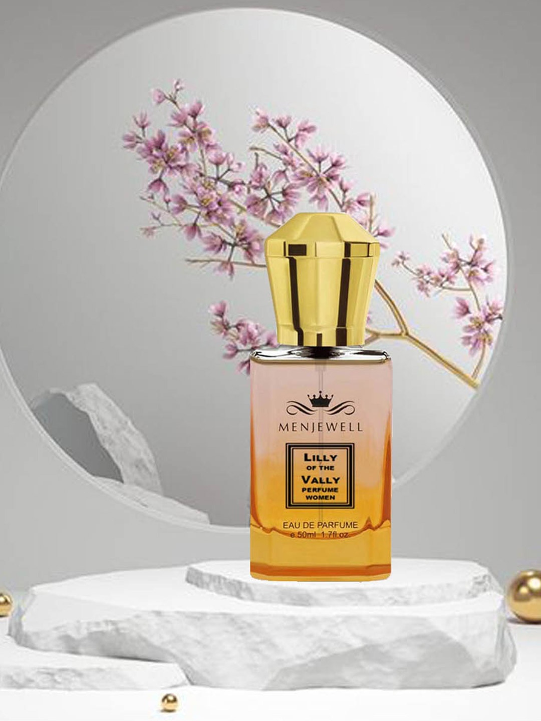 

Menjewell Women Lily Of The Valley Eau De Parfume - 50 ml, Yellow