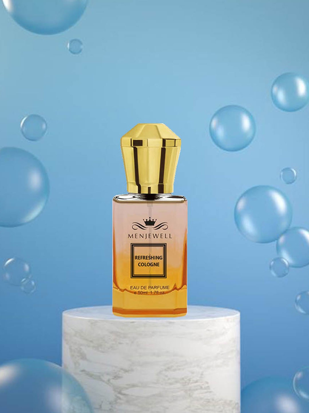 

Menjewell Refreshing Cologne Eau De Parfume - 50 ml, Yellow