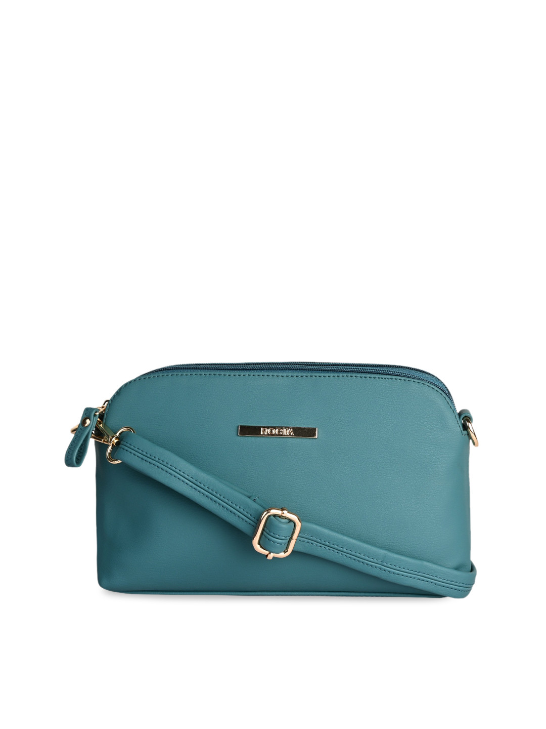 

Rocia Blue PU Structured Sling Bag with Tasselled
