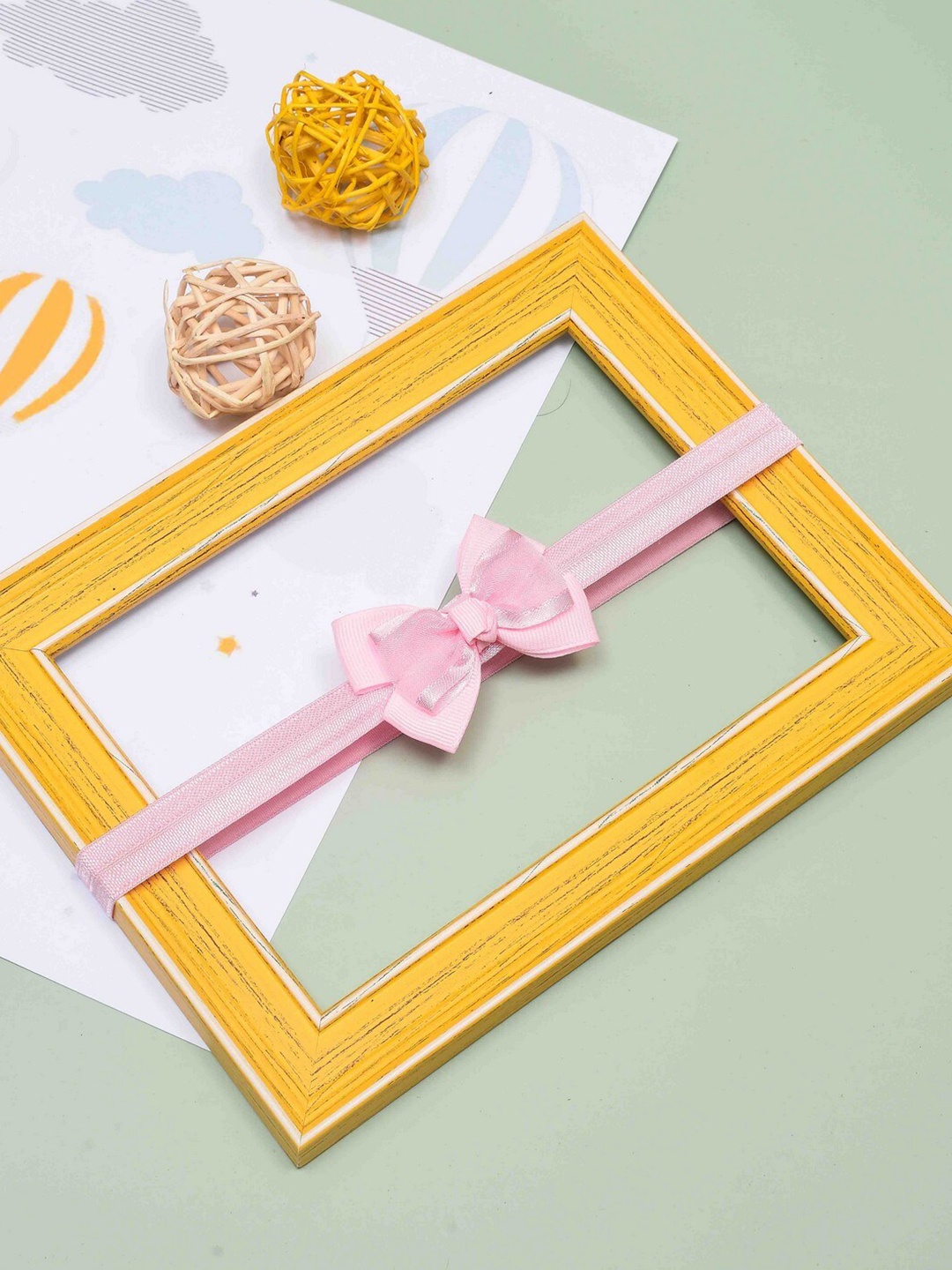 

POPLINS Pink Hairband