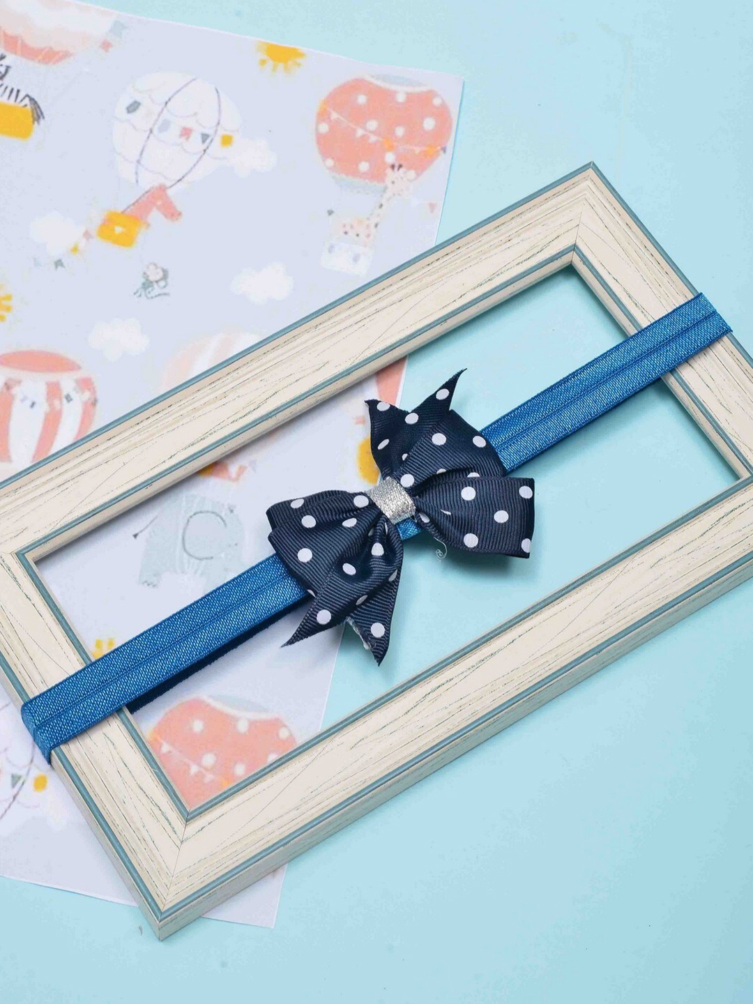 

POPLINS Girls Navy Blue Hairband