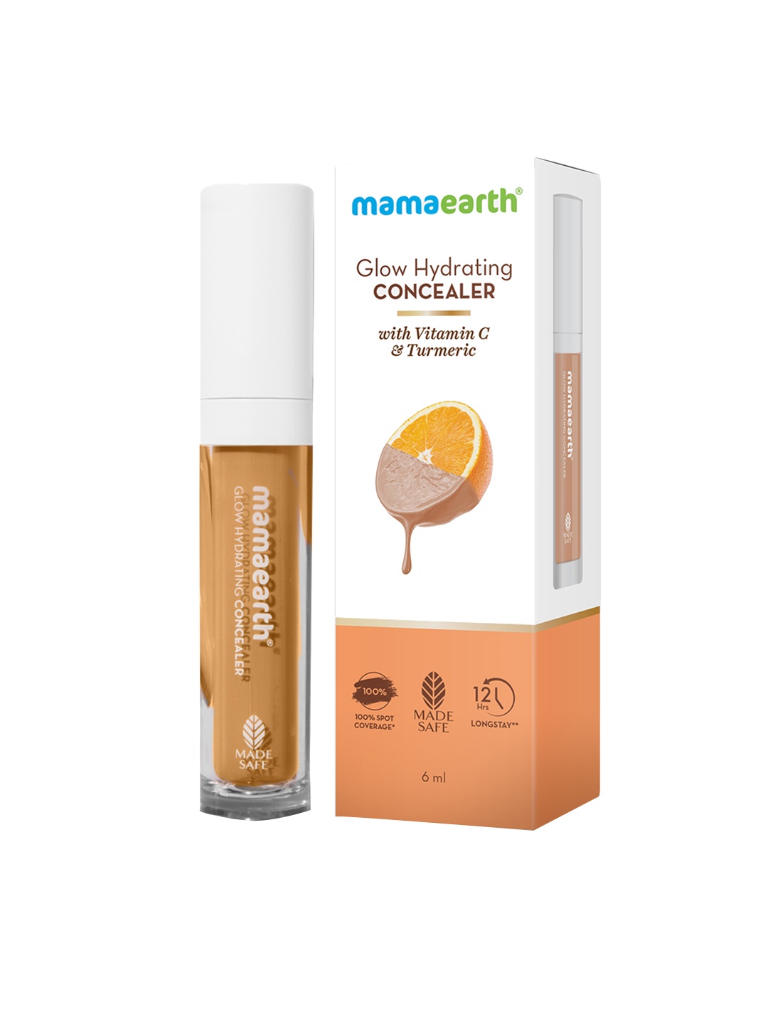 

Mamaearth Glow Hydrating Concealer - Creme Glow 02, Cream