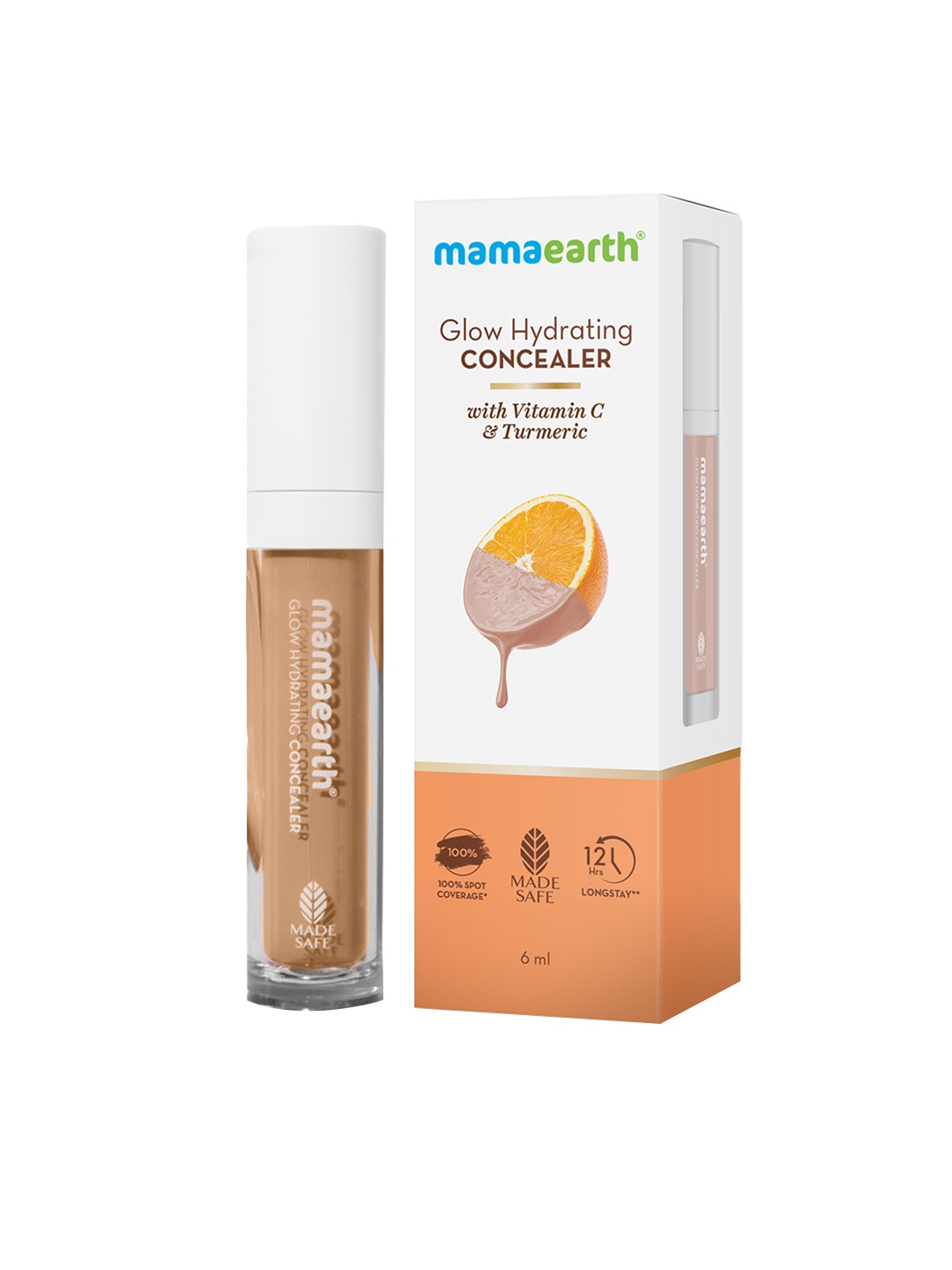 

Mamaearth Glow Hydrating Concealer - Ivory Glow 01, Beige