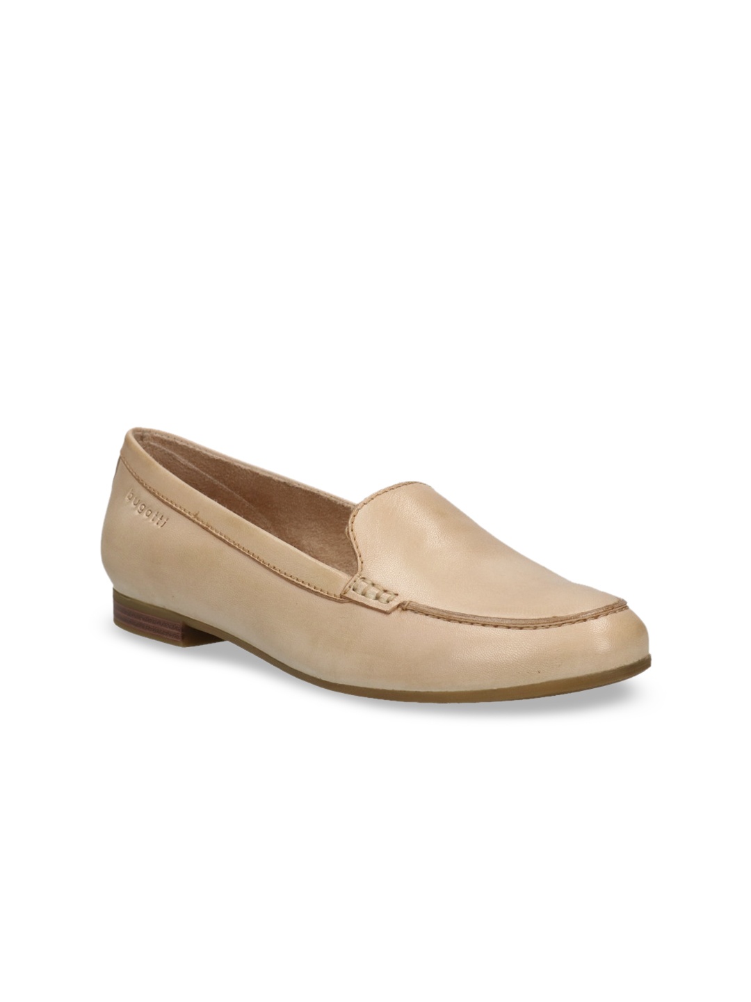 

Bugatti Anamica Women Beige Leather Loafers