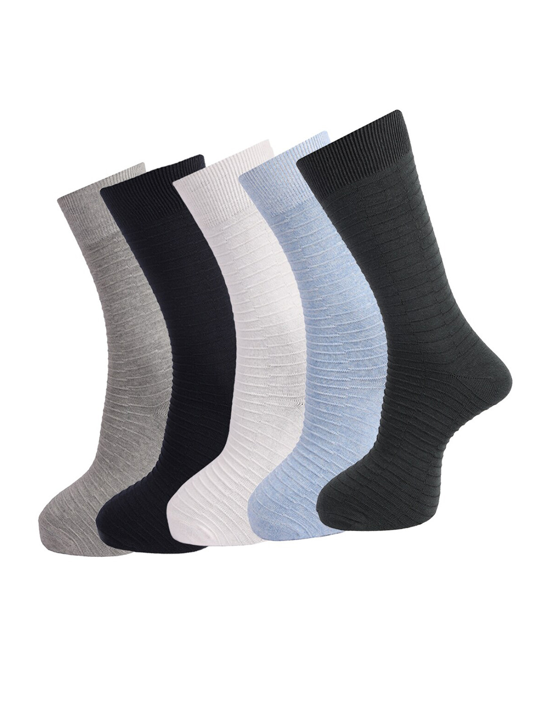 

Dollar Socks Men Pack Of 5 Assorted Cotton Full Length Socks