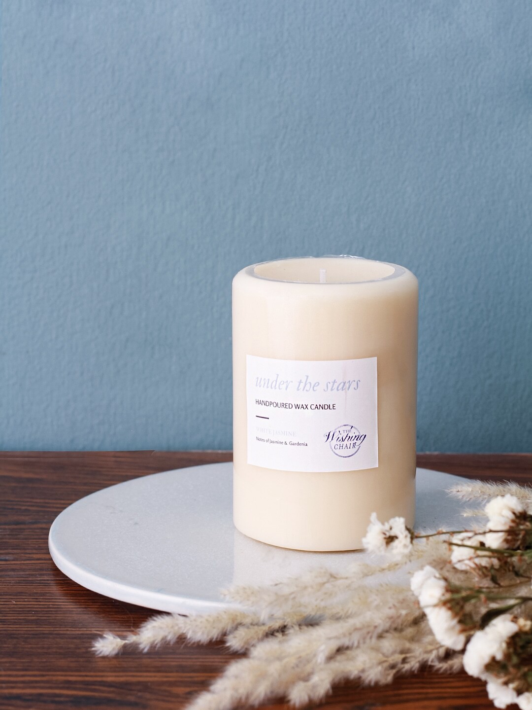 

The Wishing Chair Orange Solid Cylindrical Candles