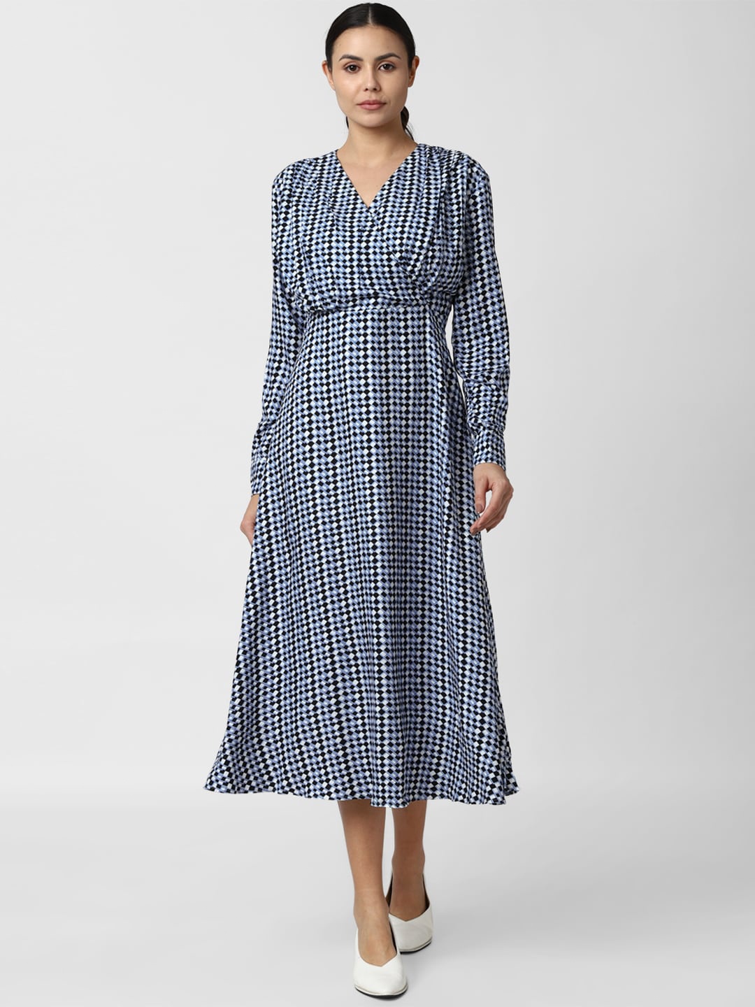 

Van Heusen Woman Blue Midi Dress