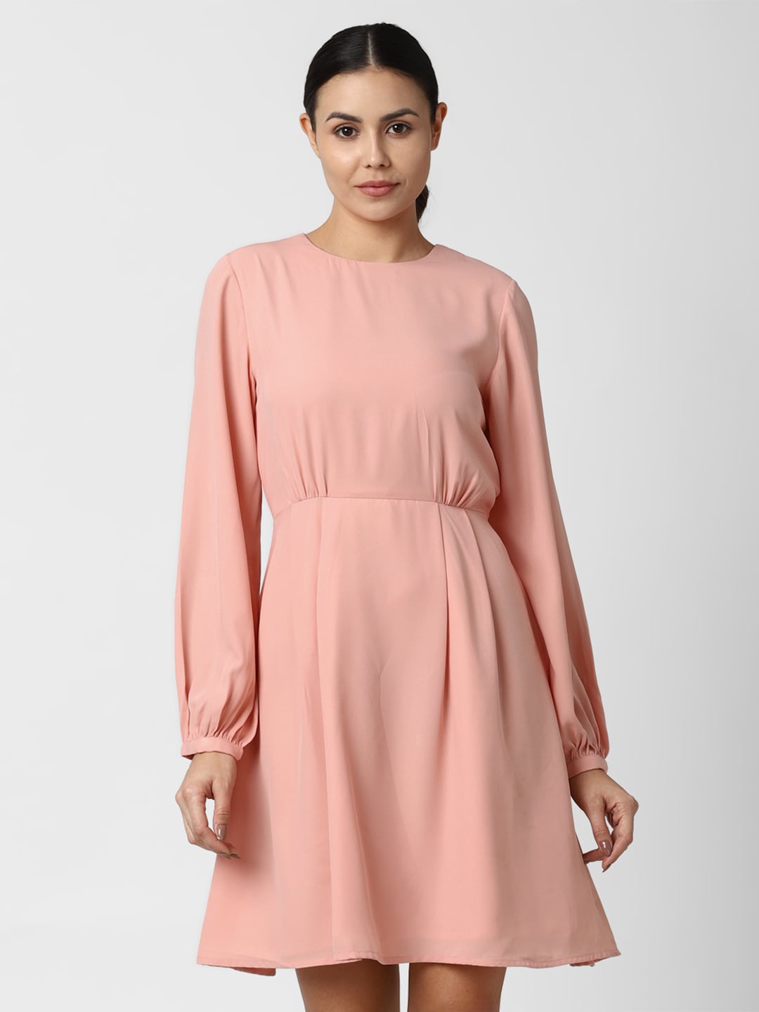 

Van Heusen Woman Peach-Coloured Dress