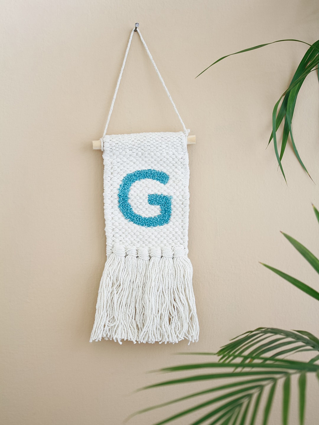 

The Wishing Chair Off White Monogram Wall Decor