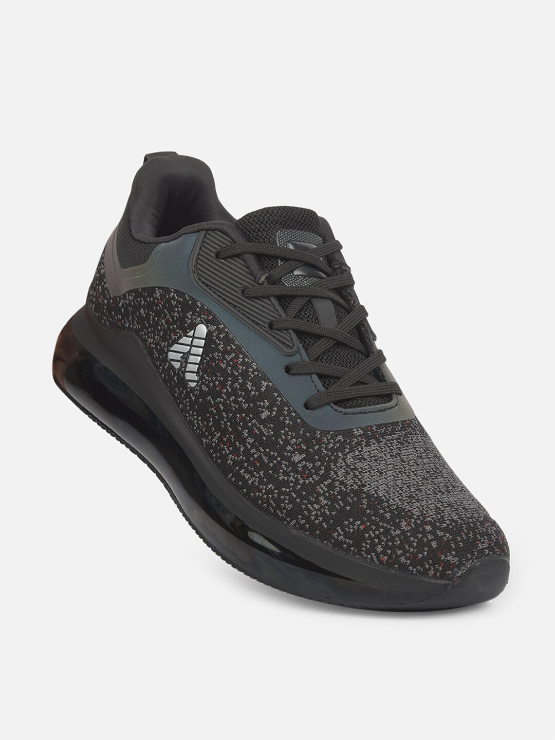 

Aqualite Men Black Mesh Running Non-Marking Shoes
