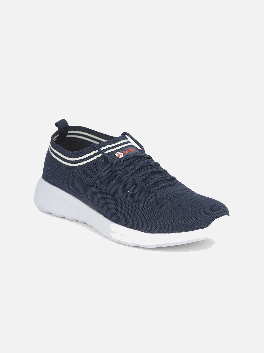 

Aqualite Men Navy Blue Mesh Running Shoes