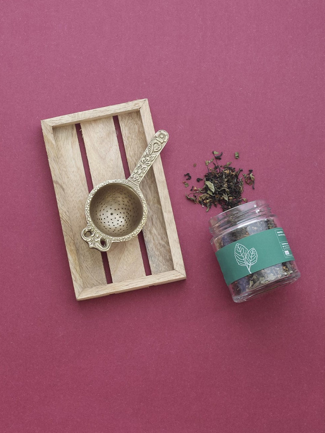 

The Wishing Chair Bronze Brass Tea Strainer