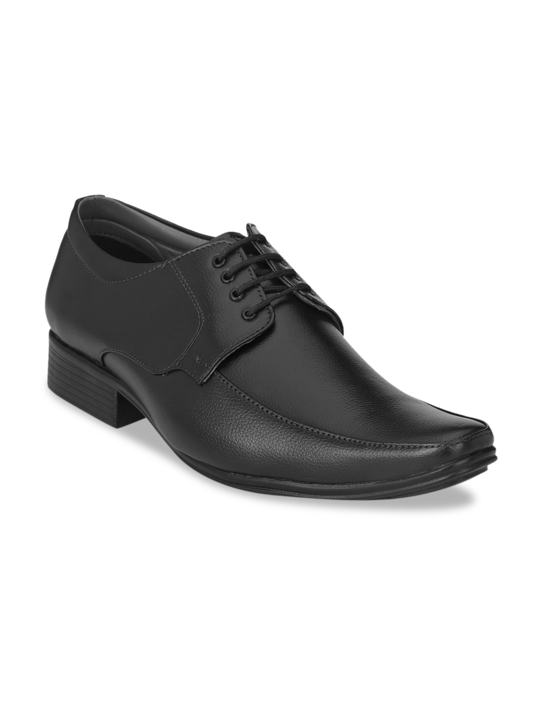 

Ferraiolo Men Black Solid Formal Derbys