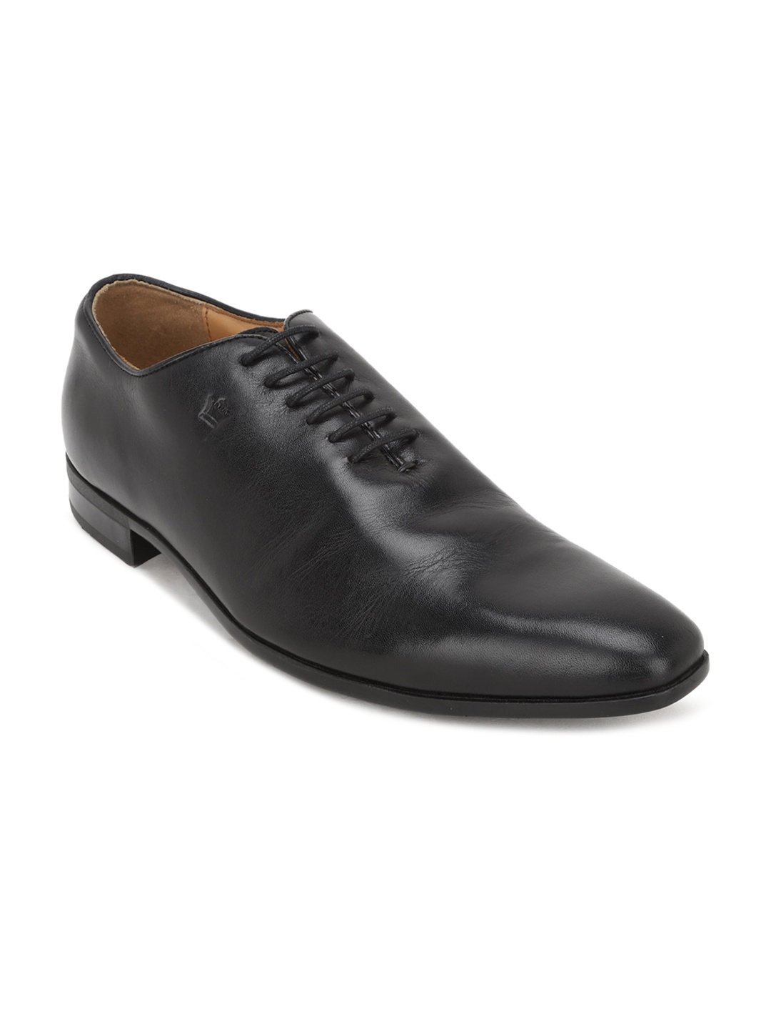

Louis Philippe Men Black Leather Formal Shoes