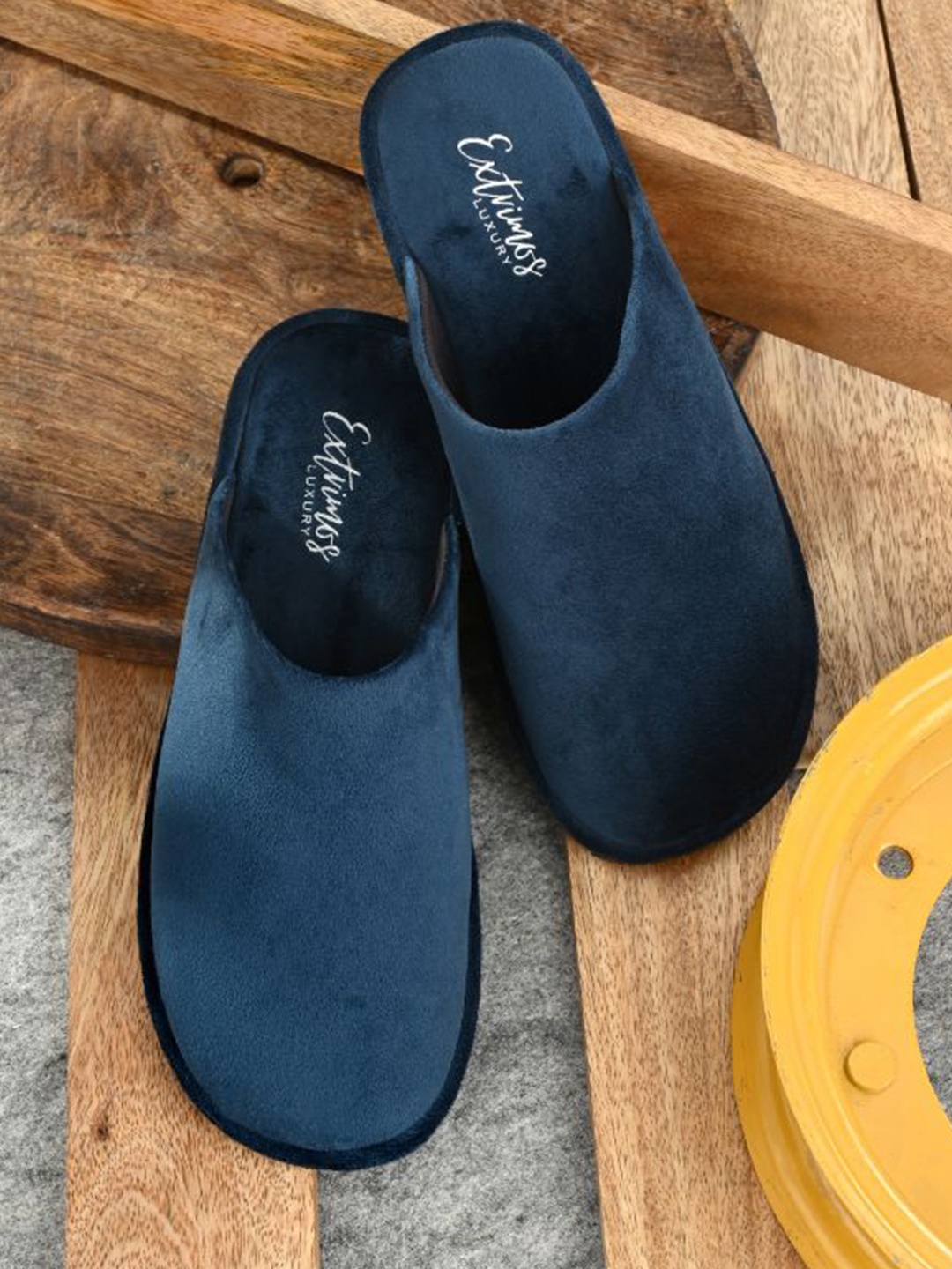 

EXTRIMOS Men Blue Room Slippers