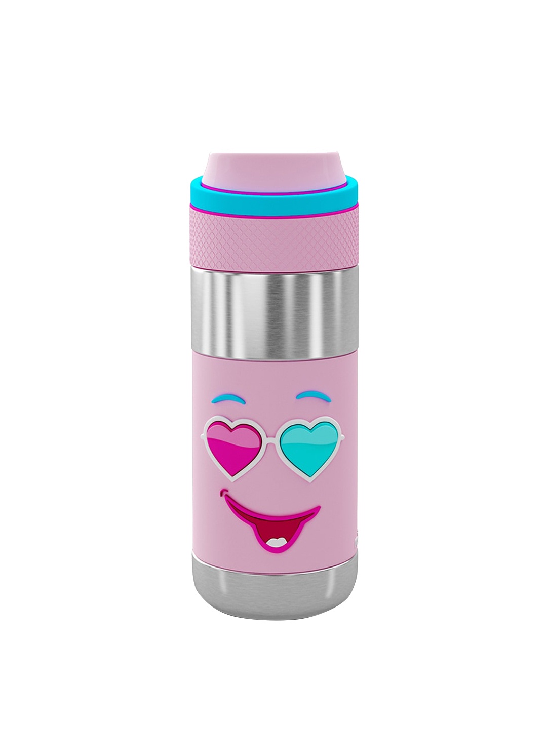 

Rabitat Girls Pink Stainless-steel Water Bottle