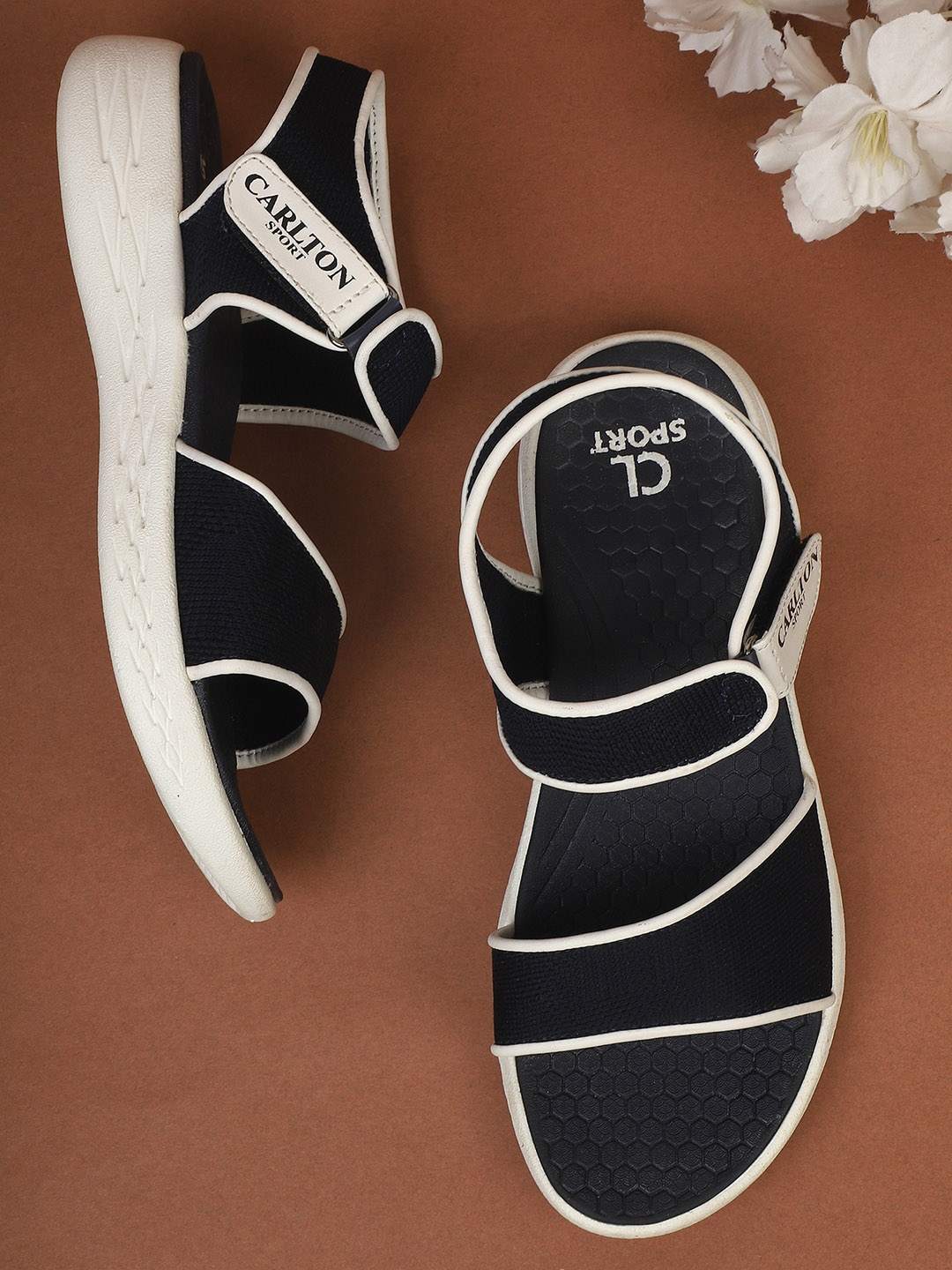 

Carlton London sports Women Navy Blue Sports Sandals