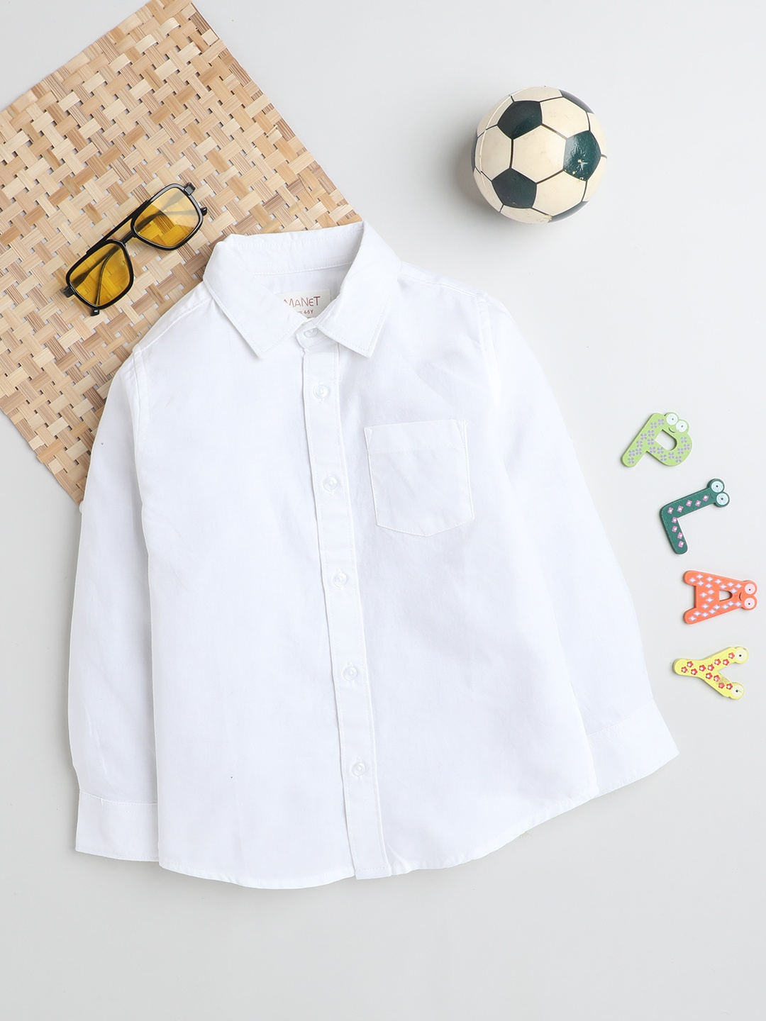 

MANET Boys Custom Casual Shirt, Na