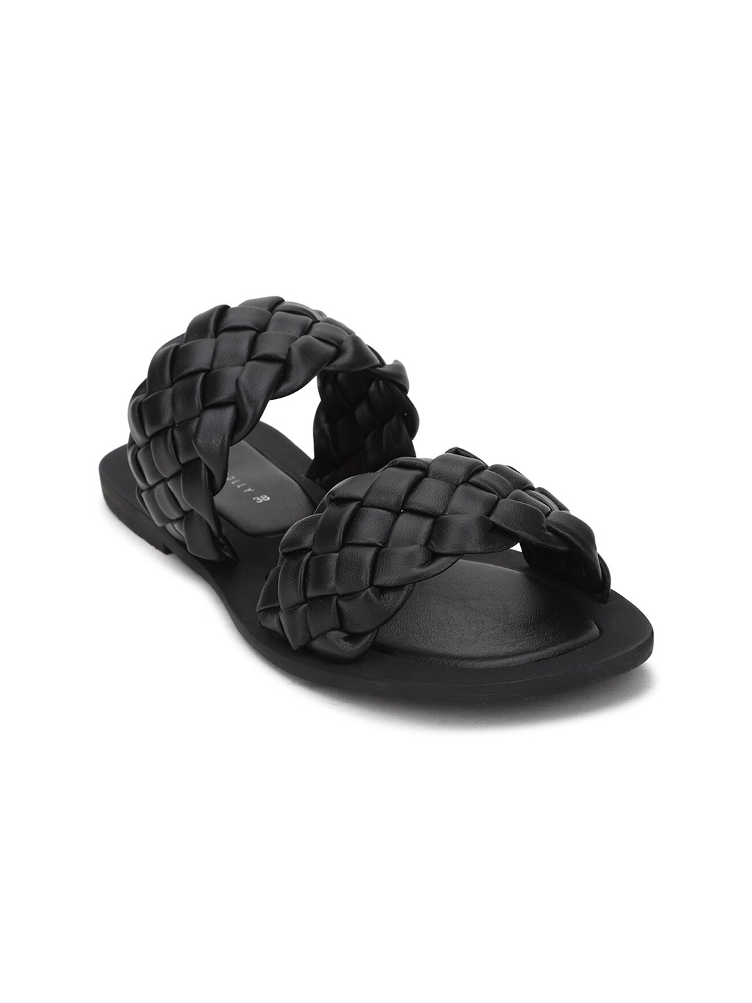 

Allen Solly Women Black PU Comfort Sandals