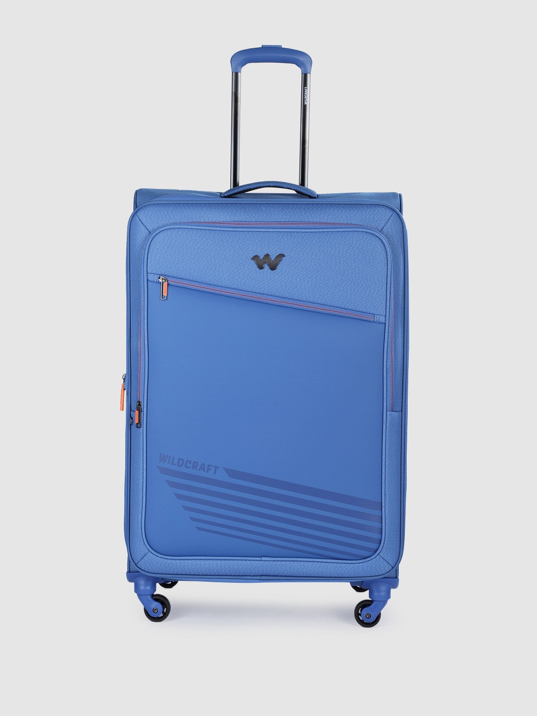 

Wildcraft Solid Crux Large Trolley Suitcase, Blue