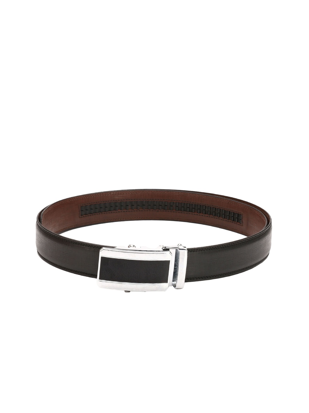 

Pacific Gold Men Black Spanish Leather Belt