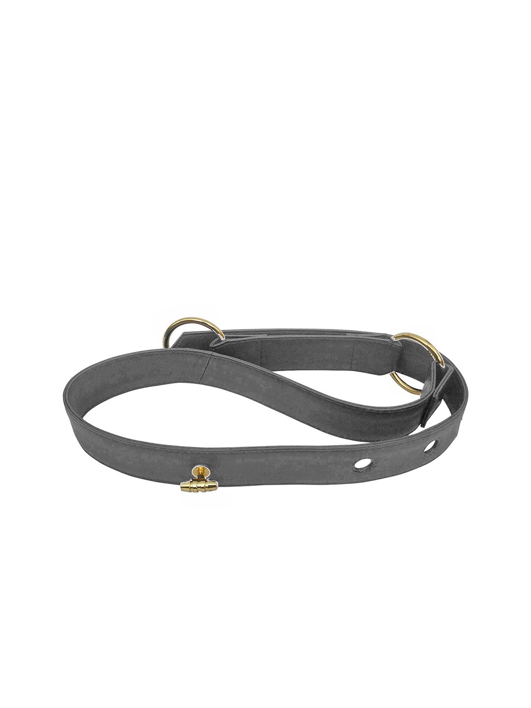 

IMMRI Women Grey Leather Belt