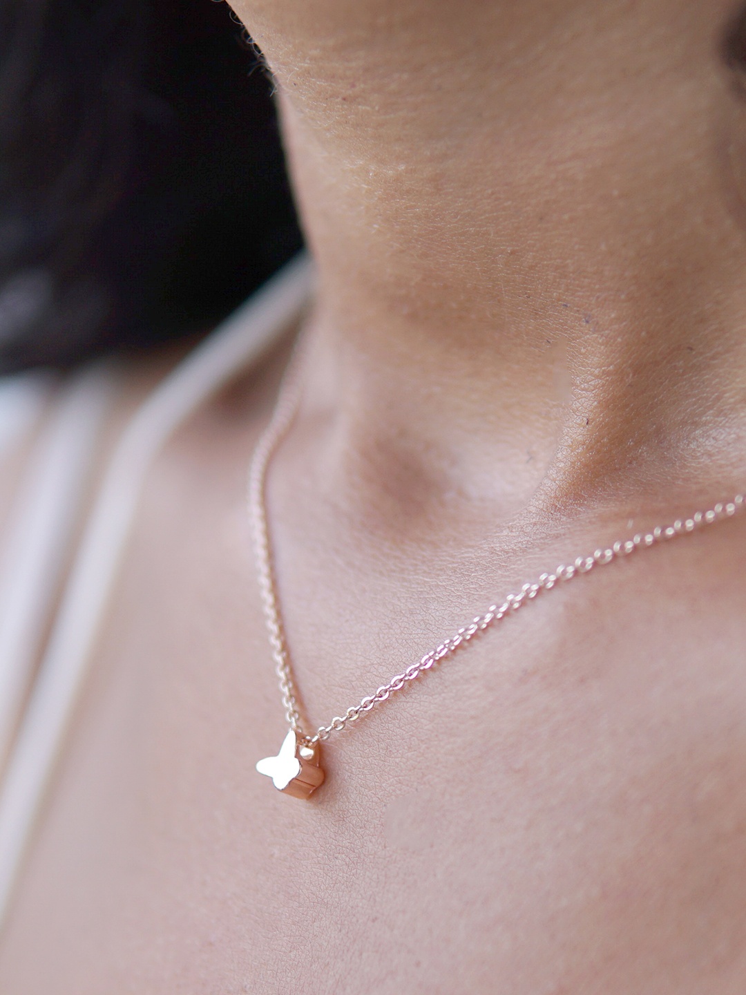 

Ayesha Gold-Plated Mini Butterfly Pendant Necklace
