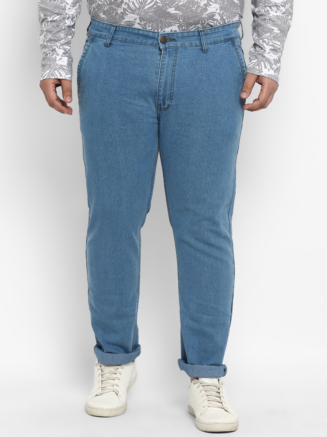 

Urbano Plus Men Blue Stretchable Jeans