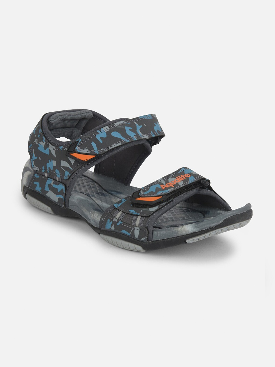 

Aqualite Men Grey Comfort Sandals