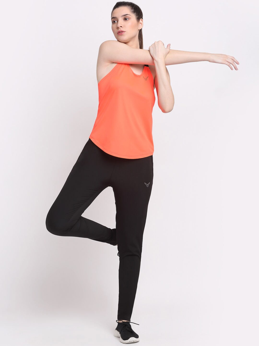 

Invincible Women Backdrop Tank, Orange