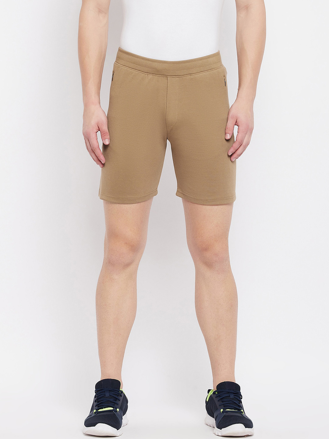 

Okane Men Khaki Sports Shorts
