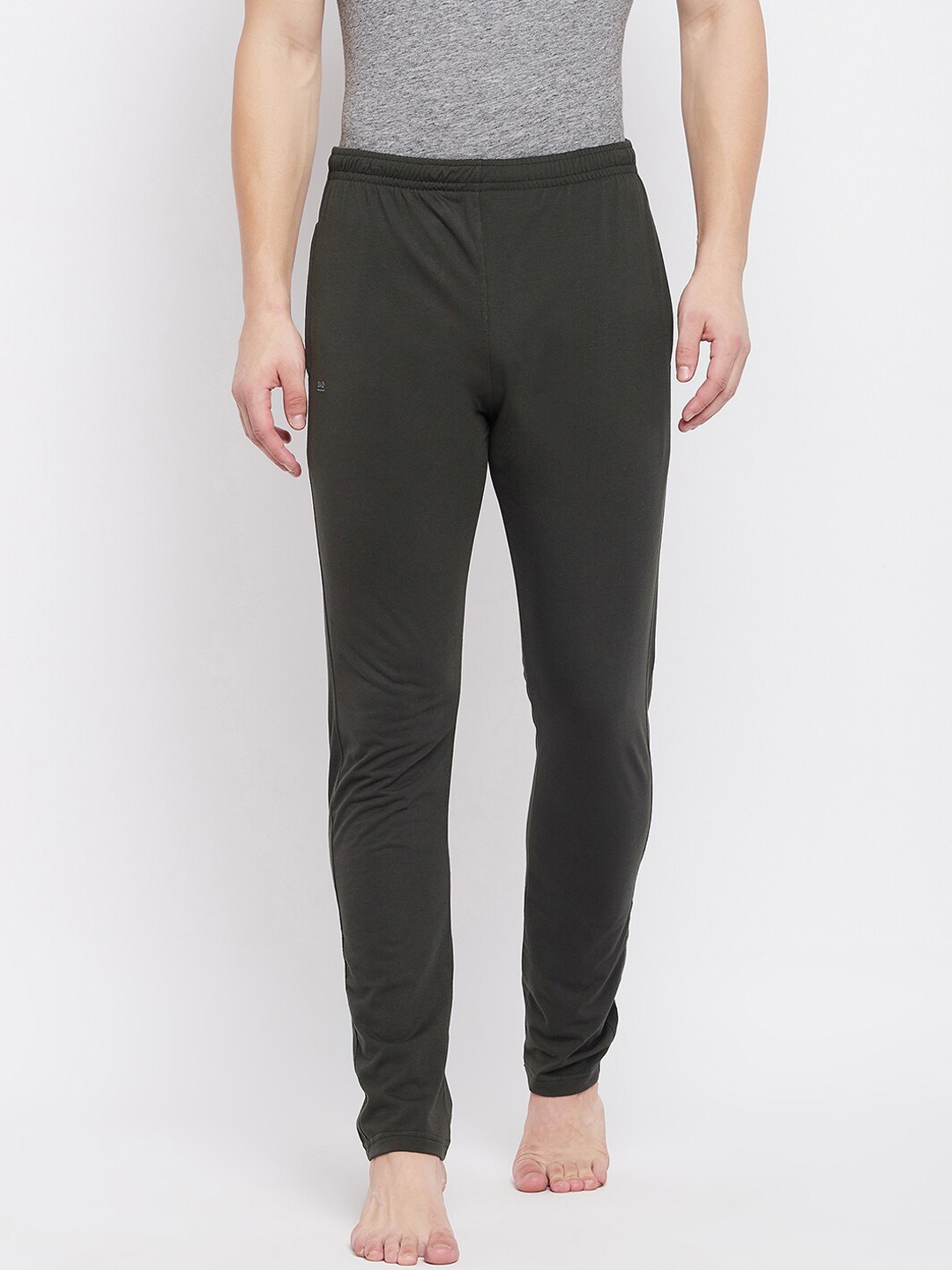 

Okane Men Olive Solid Lounge Pants