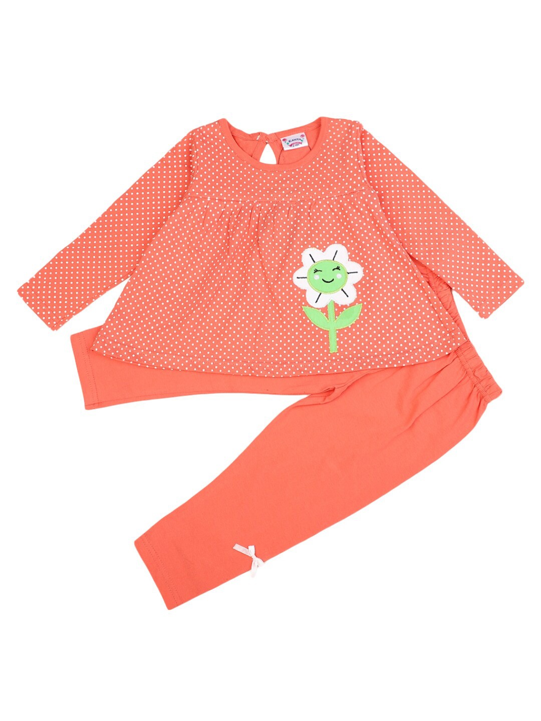 

V-Mart Girls Coral Top with Trousers