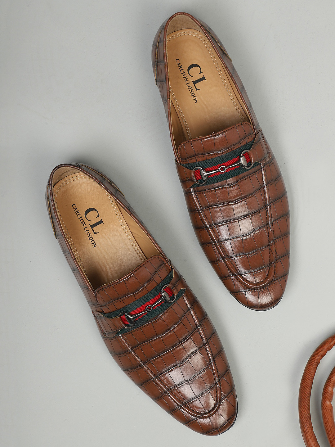 

Carlton London Men Brown Loafers