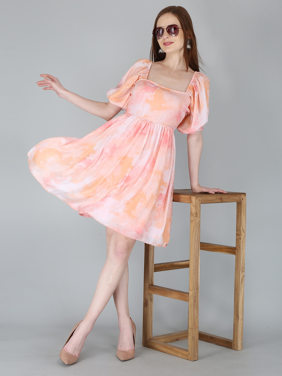 

KALINI Assorted Satin Dress